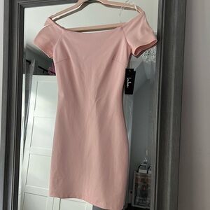 New with tags Lulus XS pink mini dress.